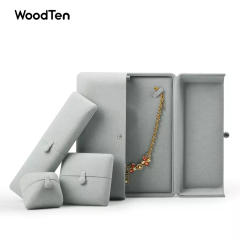 New Box Packaging Jewelry Ring Box Earings Box Custom Logo Accepted
