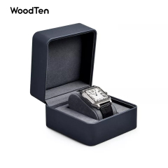 Luxury Jewelry Watch Packaging Box Pu leather microfiber customized packing Jewelry watch boxes
