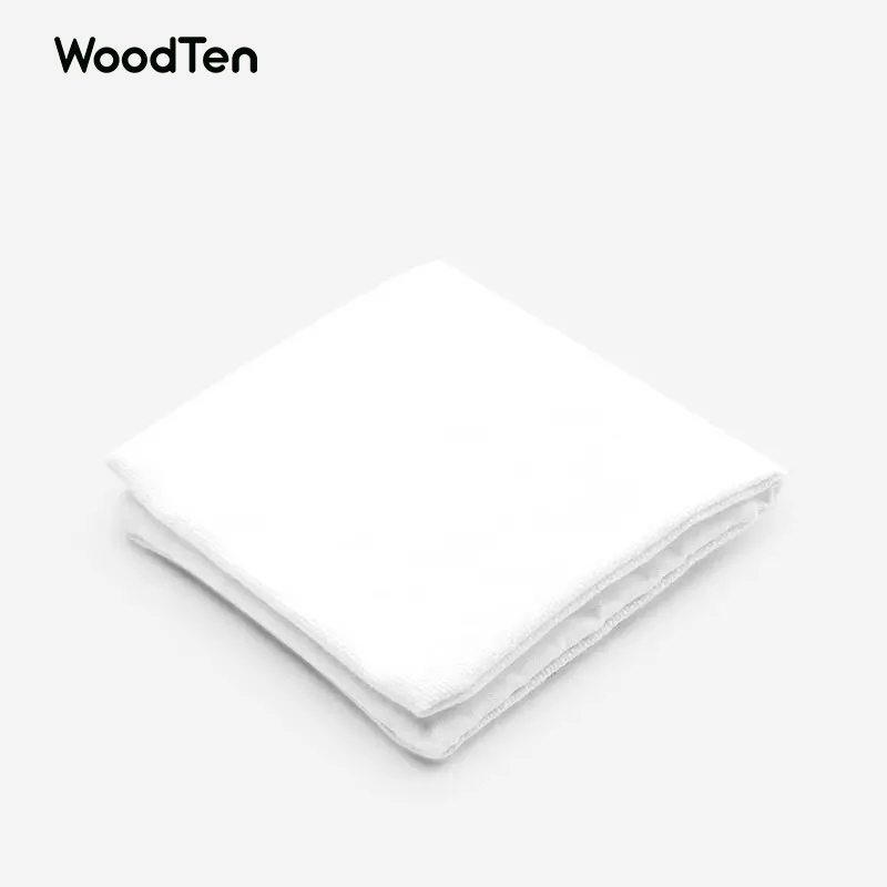 New Arrivals white simple fabric pouch with stitching foldable jewelry pouch linen fabric for bracelet necklace jewelry pouch