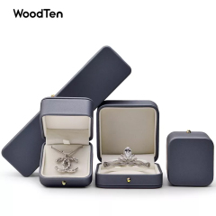 Customized High repurchasing rate Velvet jewelry packaging box ring Pendant Bracelet Packaging Storage Box