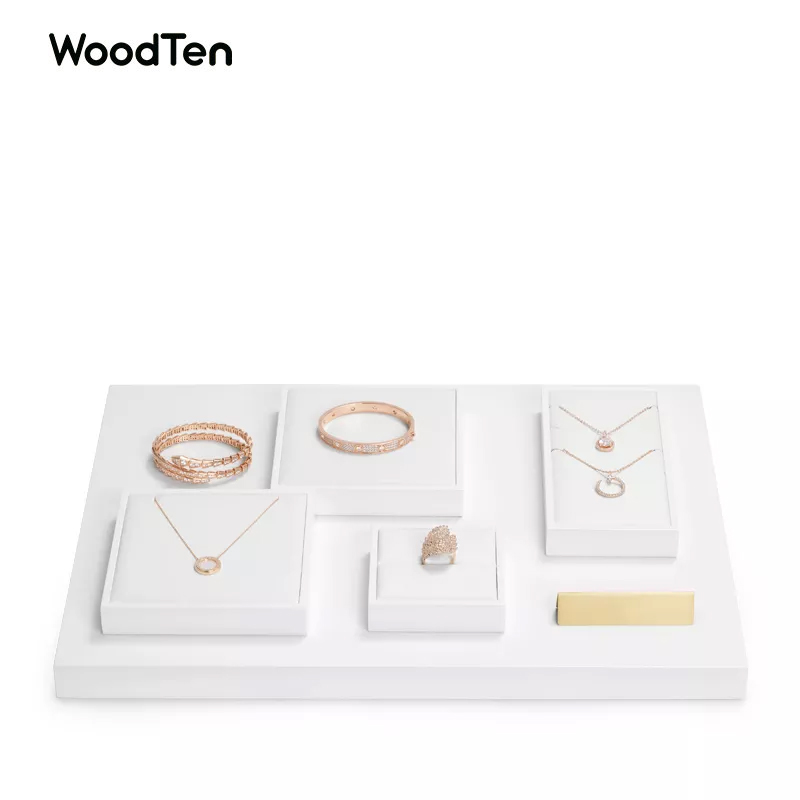 P127 New Arrival Custom Jewelry Display Tray Ring Earrings Bracelet