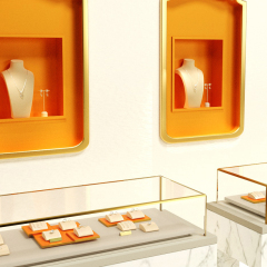 Gold Jewelry Display Set Ring Display Pedant Display Watch Displays