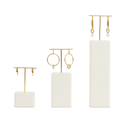2022 New Design Cream White Window Display Stand Set