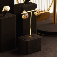 Brown Color Jewelry Display Stand Set