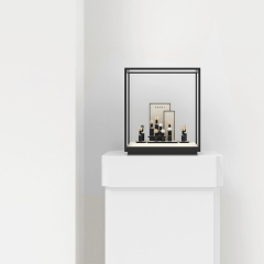 New Arrival Custom Watch Display Stand Black Jewelry Window Display Set