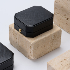 HD22062900401-New Custom Black Paper Jewelry Gift Boxes Ring Earrings Bangle Necklace Jewelry Package Box