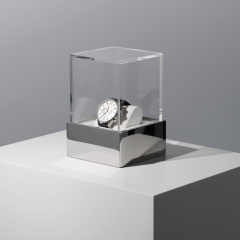 Meipin Custom Watch Display Stand Acrylic Metal Jewelry Window Display Set