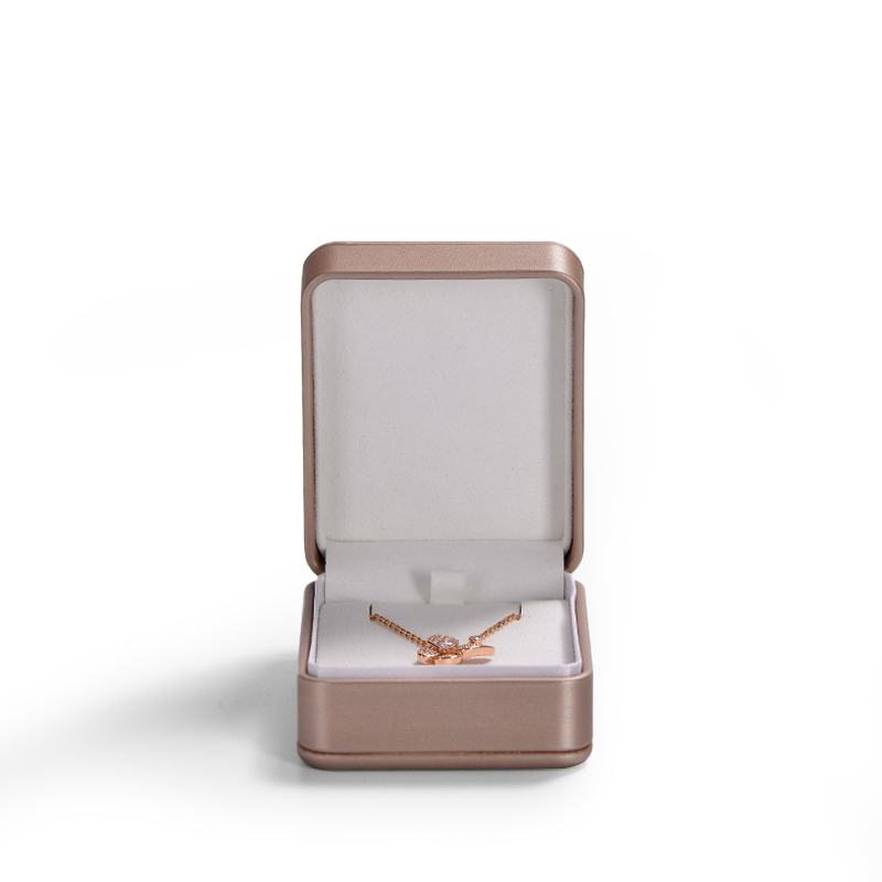 FANXI custom Luxury Jewelry Packaging Box Pu leather with snap button elegant Ring necklace bangle Jewelry Packing Box