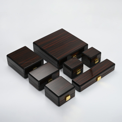 FANXI custom Luxury Jewelry Packaging Box wooden box Ring necklace bangle Jewelry Packing Box