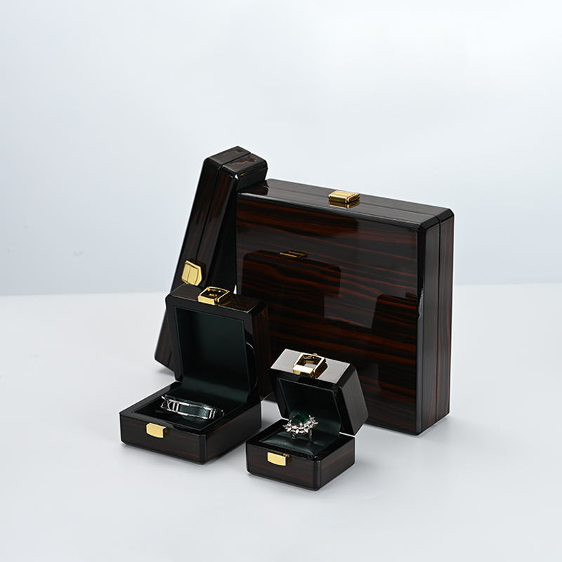 FANXI custom Luxury Jewelry Packaging Box wooden box Ring necklace bangle Jewelry Packing Box
