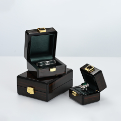 FANXI custom Luxury Jewelry Packaging Box wooden box Ring necklace bangle Jewelry Packing Box