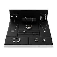 Custom Watch Display Stand Metal &amp; MDF Paint Jewelry Window Display Set