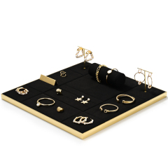 Custom Watch Display Stand Metal &amp; MDF Paint Jewelry Window Display Set