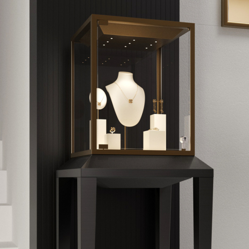 Highend Glass Jewelry Display Jewelry Display Showcase Custom