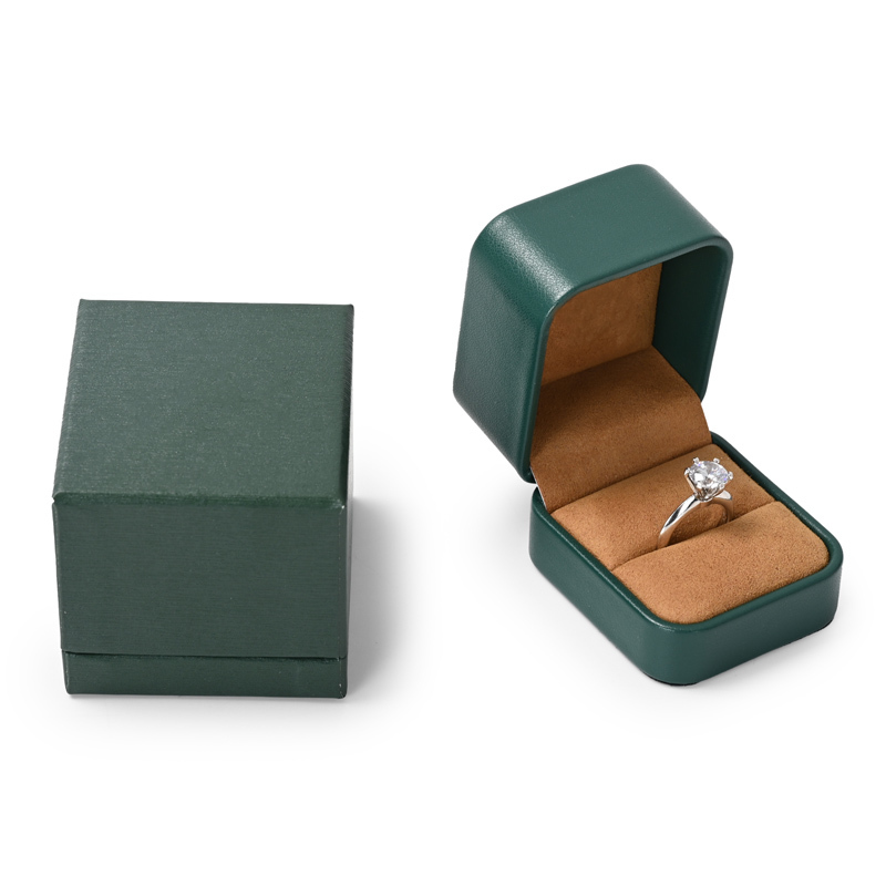 FANXI Custom PU Luxury Gift Jewelry Package Box Jewellery Wholesale Ring Box Packaging Jewelry Box