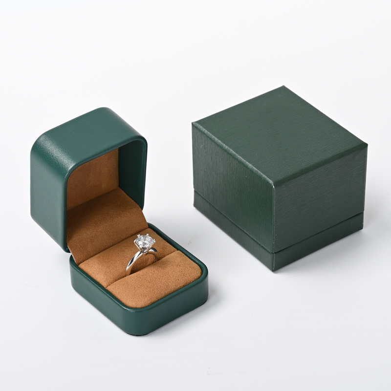 FANXI Custom PU Luxury Gift Jewelry Package Box Jewellery Wholesale Ring Box Packaging Jewelry Box