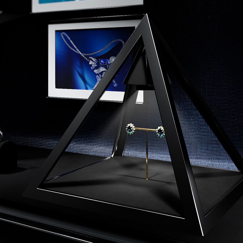 ZG00501 Custom Unique Jewelry Cabinet and locking jewelry display case Luxury Jewelry Showcases Glass Display Table