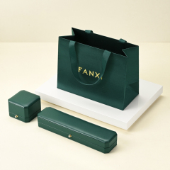 Custom Luxury Gift Natural silk Shopping Bags With Logo Print