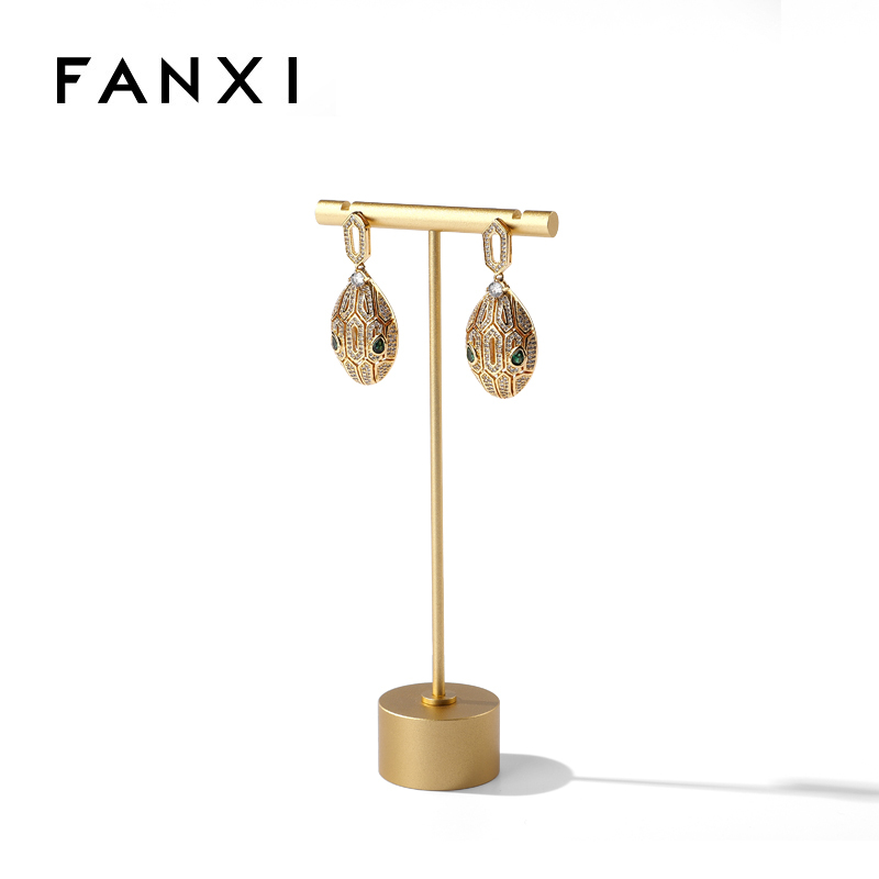 Ring display rack metal customized earring ring rack jewelry display rack shop window jewelry display rack