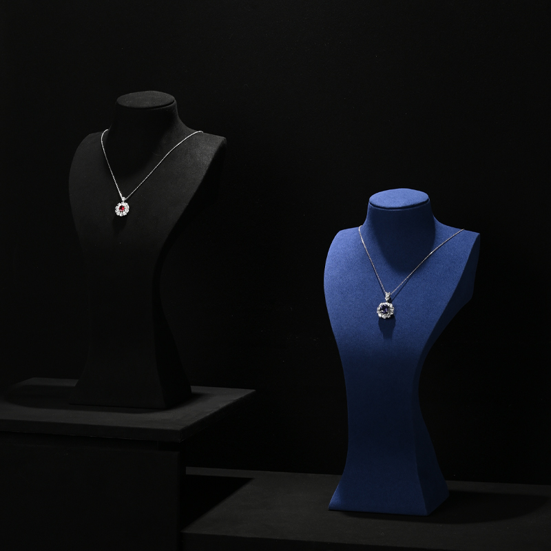 RX093-94 Necklace display rack neck jewelry display props jewelry portraits window displays neck models