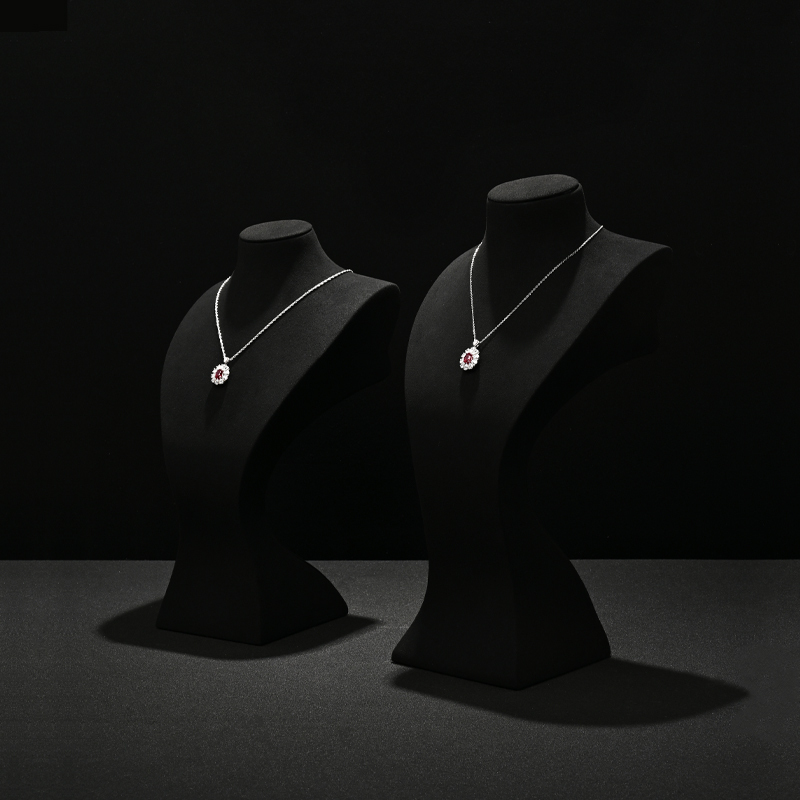 RX093-94 Necklace display rack neck jewelry display props jewelry portraits window displays neck models