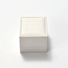 Customized Logo Ring Box Jewelry Gift Box Minimalist Modern Packaging Box Jewelry Display Box Wedding Ring Box