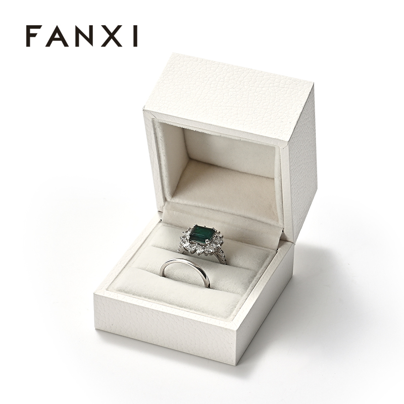 Double Ring Jewelry Gift Box Wedding Ring Box Ring Storage Box