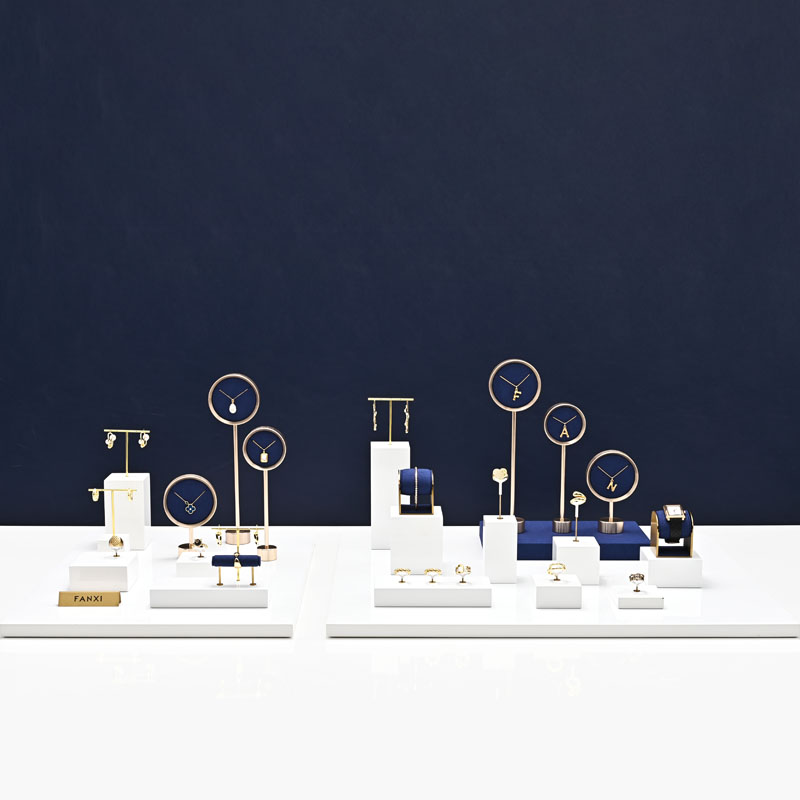 TT330 Light luxury jewelry display props rings earrings necklaces jewelry display racks jewelry counters display