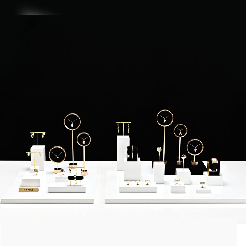 TT330 Light luxury jewelry display props rings earrings necklaces jewelry display racks jewelry counters display