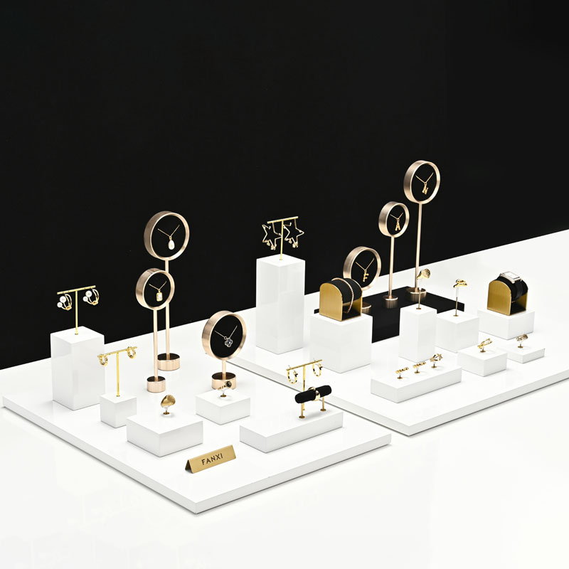 TT330 Light luxury jewelry display props rings earrings necklaces jewelry display racks jewelry counters display