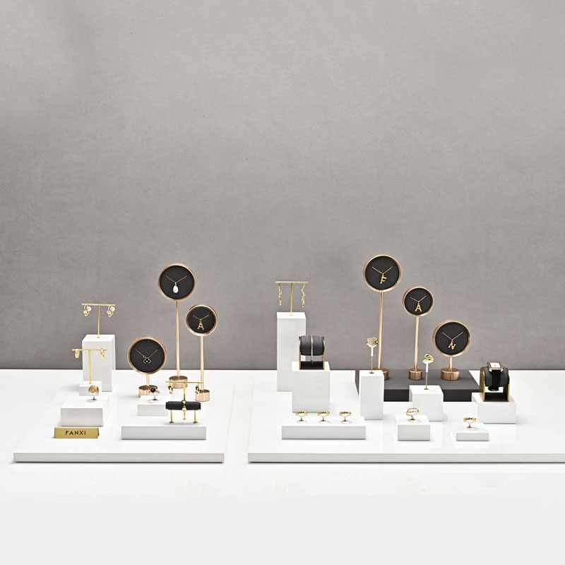 TT330 Light luxury jewelry display props rings earrings necklaces jewelry display racks jewelry counters display