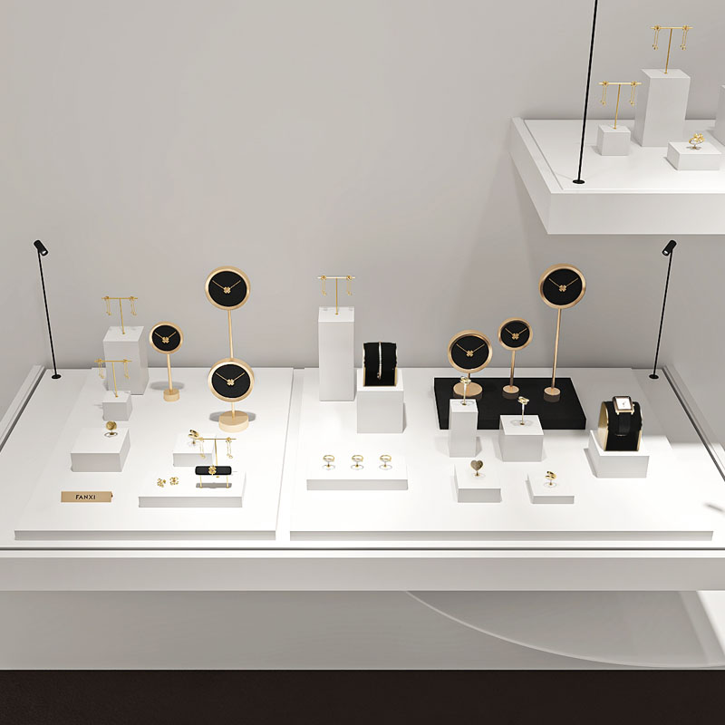 TT330 Light luxury jewelry display props rings earrings necklaces jewelry display racks jewelry counters display