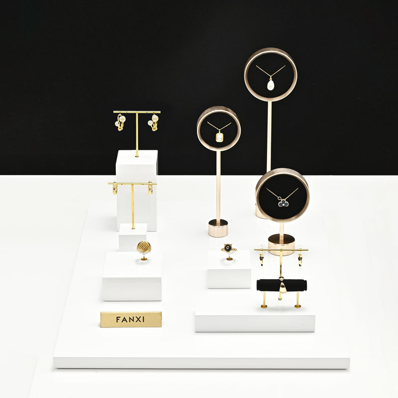 TT330 Light luxury jewelry display props rings earrings necklaces jewelry display racks jewelry counters display