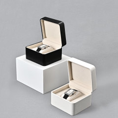 H174 Watch Box PU Leather Watch Gift Packaging Box Home Watch Collection Gift Storage Box