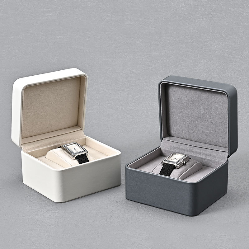H174 Watch Box PU Leather Watch Gift Packaging Box Home Watch Collection Gift Storage Box