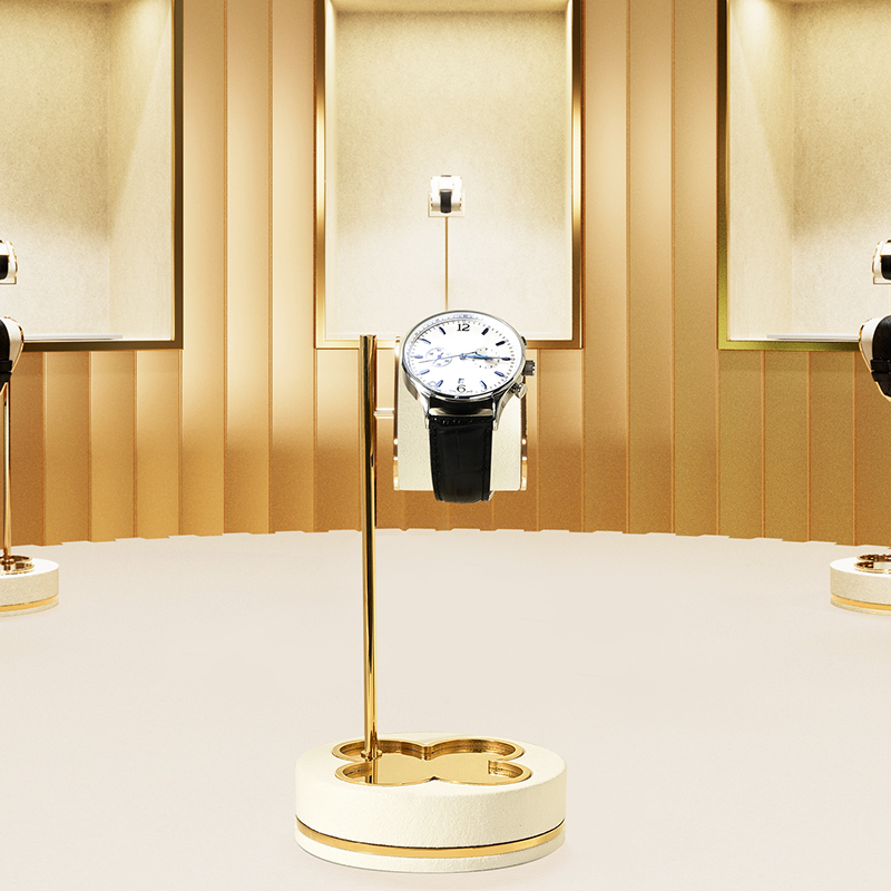 JS135 Metal Watch Stand Watch Bracelet Storage Display Stand Luxury Handicrafts Display Props