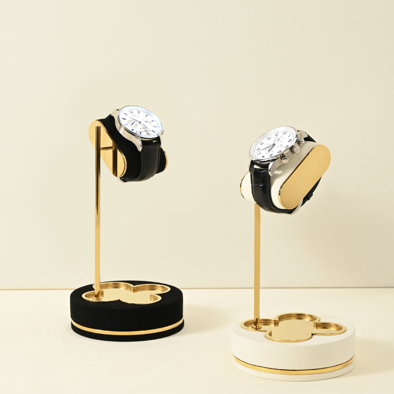 JS135 Metal Watch Stand Watch Bracelet Storage Display Stand Luxury Handicrafts Display Props