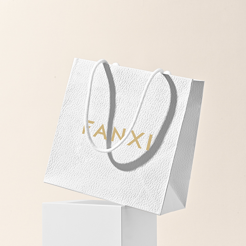 D072 Custom Printed Logo Luxury Gift Paper Bag Retail Shopping Jewelry Gift Paper Bags with Your Own Logo