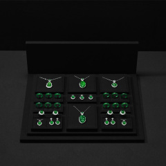 TT268 Window Display Showcase for Jewelry Tray Organizer Jewelry Stand Display Set