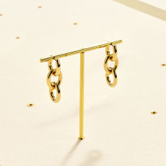 TT492 Advanced Jewelry Display Props Gold Metal Frame Earrings Earrings Rings Watch Display Stand