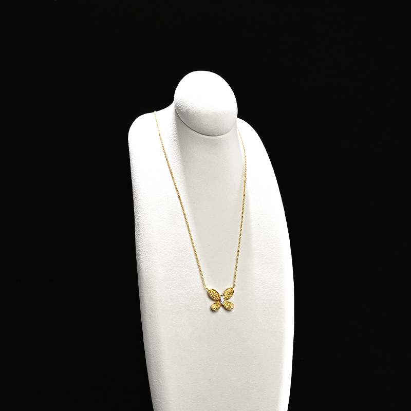 RX086 Microfiber Necklace Bust Display Multi-Color Microfiber Jewelry Bust Necklaces Window Display Jewelry Display Mannequin