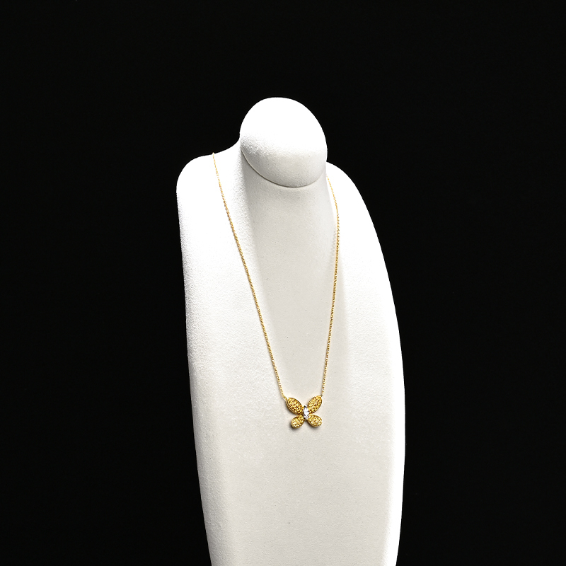 RX086 Microfiber Necklace Bust Display Multi-Color Microfiber Jewelry Bust Necklaces Window Display Jewelry Display Mannequin