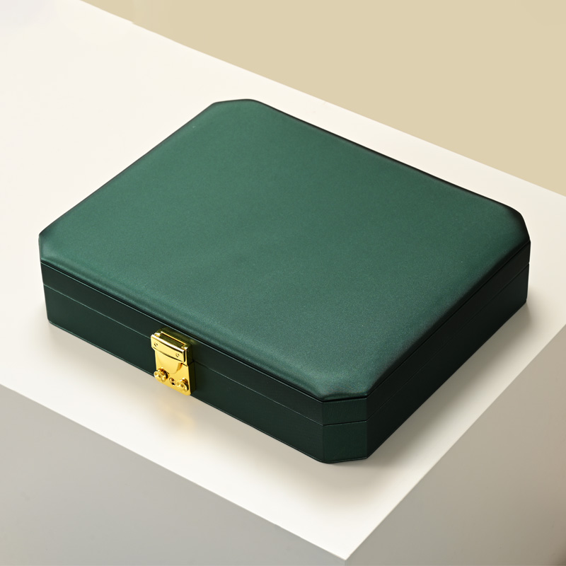 X066 Custom Logo Multifunctional Leather Storage Box Case Travel Jewelry Boxes for Jewellery