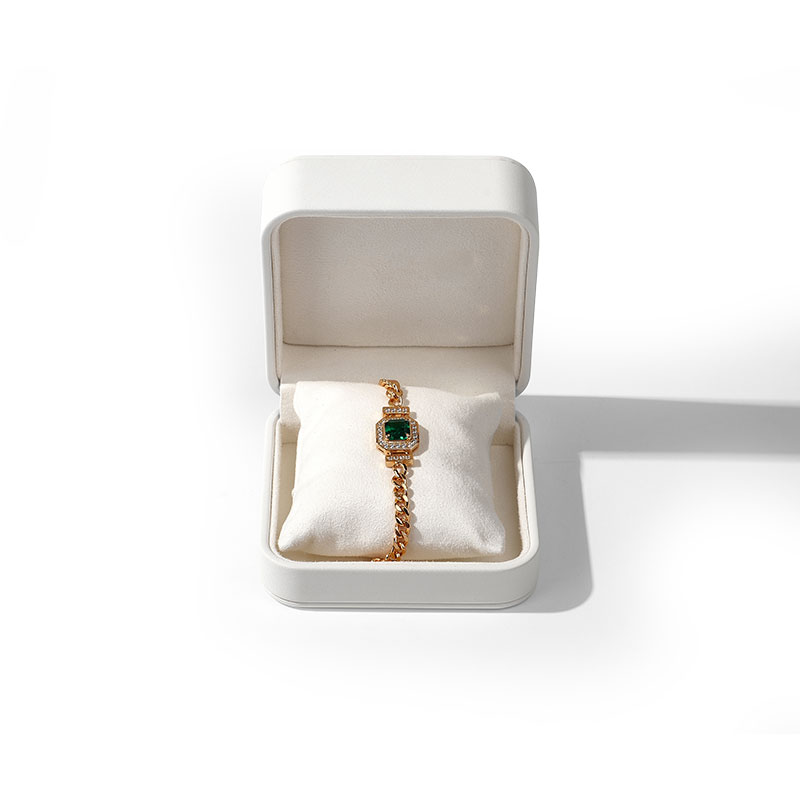 Eco Friendly Jewelry Packing Boxes Ring Necklace Bracelet Case Jewelry Boxes Bracelet Bangle Box with Pillow Inside