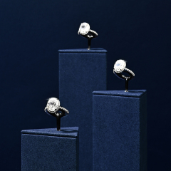 TT452 Blue Ring Display Window Jewellery Display Props Luxury Bracelet Jewelry Display Stand