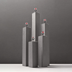 TT451 Grey Ring Display Window Jewellery Display Props Luxury Bracelet Jewelry Display Stand