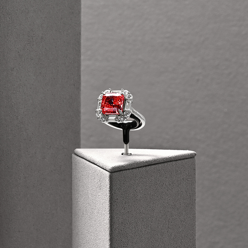 TT451 Grey Ring Display Window Jewellery Display Props Luxury Bracelet Jewelry Display Stand