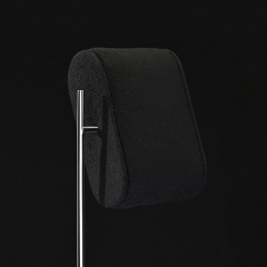 JS149 Custom Black Leather Watches Storage Shooting Props Holder Stand For Single Watch Metal Bracket