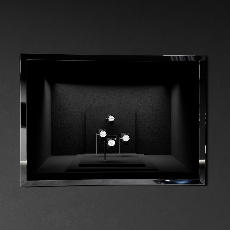 TT377 Hot Selling Watch Combination Set Display Stand Counter Showcase Metal Watch Microfiber Display Watch Display Props