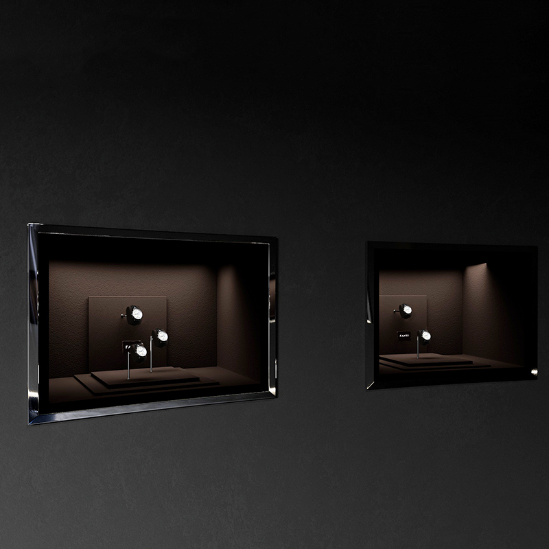 TT378 Hot Selling Watch Combination Set Display Stand Counter Showcase Metal Watch Microfiber Display Watch Display Props